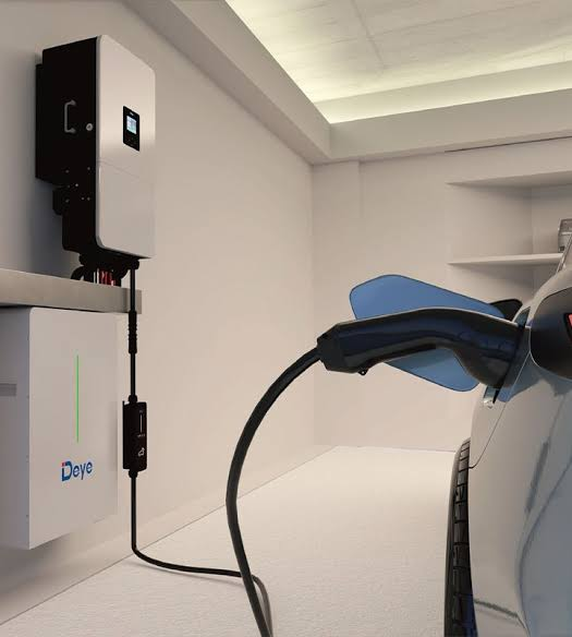 Wallbox Ev - Deye Smart Wall Box, Pengisi Daya