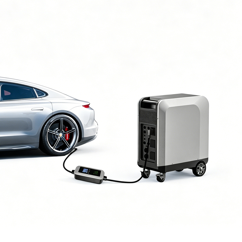 Home Ev Charger - Pengisi Daya Mobil Listrik Tenaga Surya