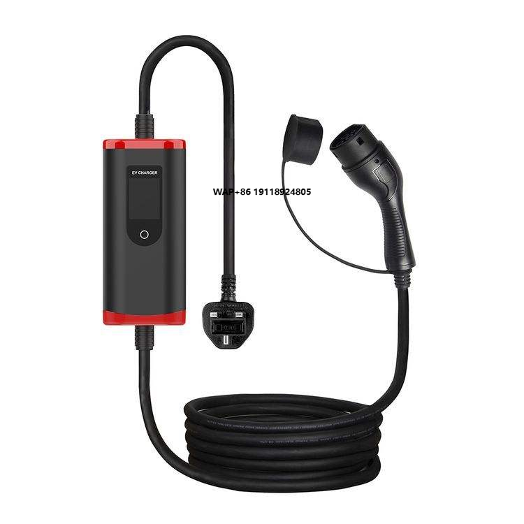 Type 2 Charger - Pengisi Daya EV Portabel 7kw Tipe