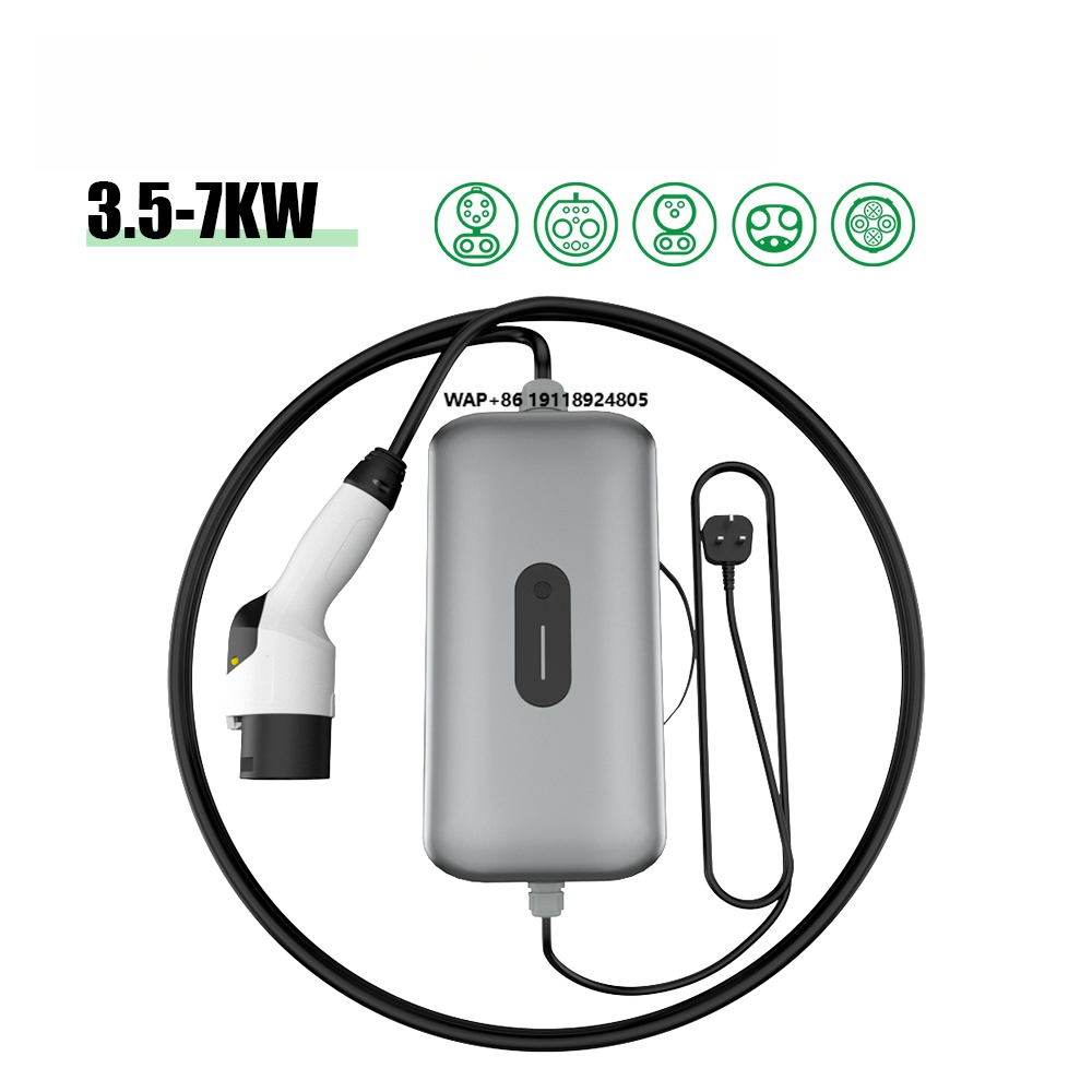 Portable Ev Charger - Electway New 3.5kW 7kW DC Pengisi