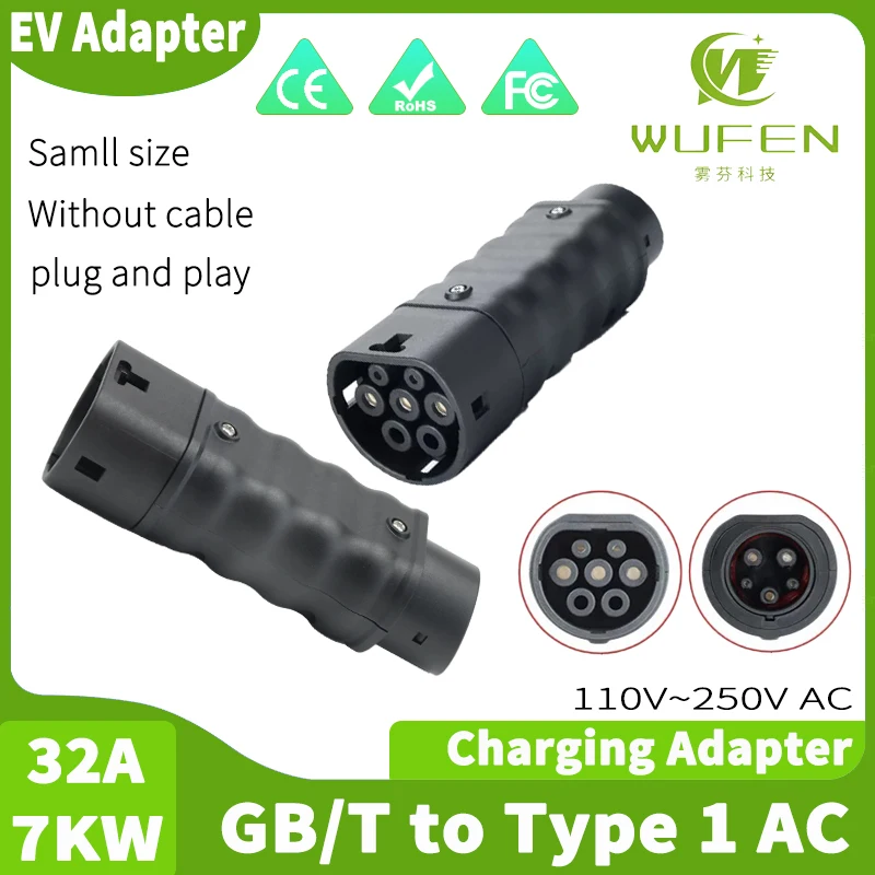 Ev Charger Adapter - Konektor Pengisian Daya Portabel WUFEN GBT