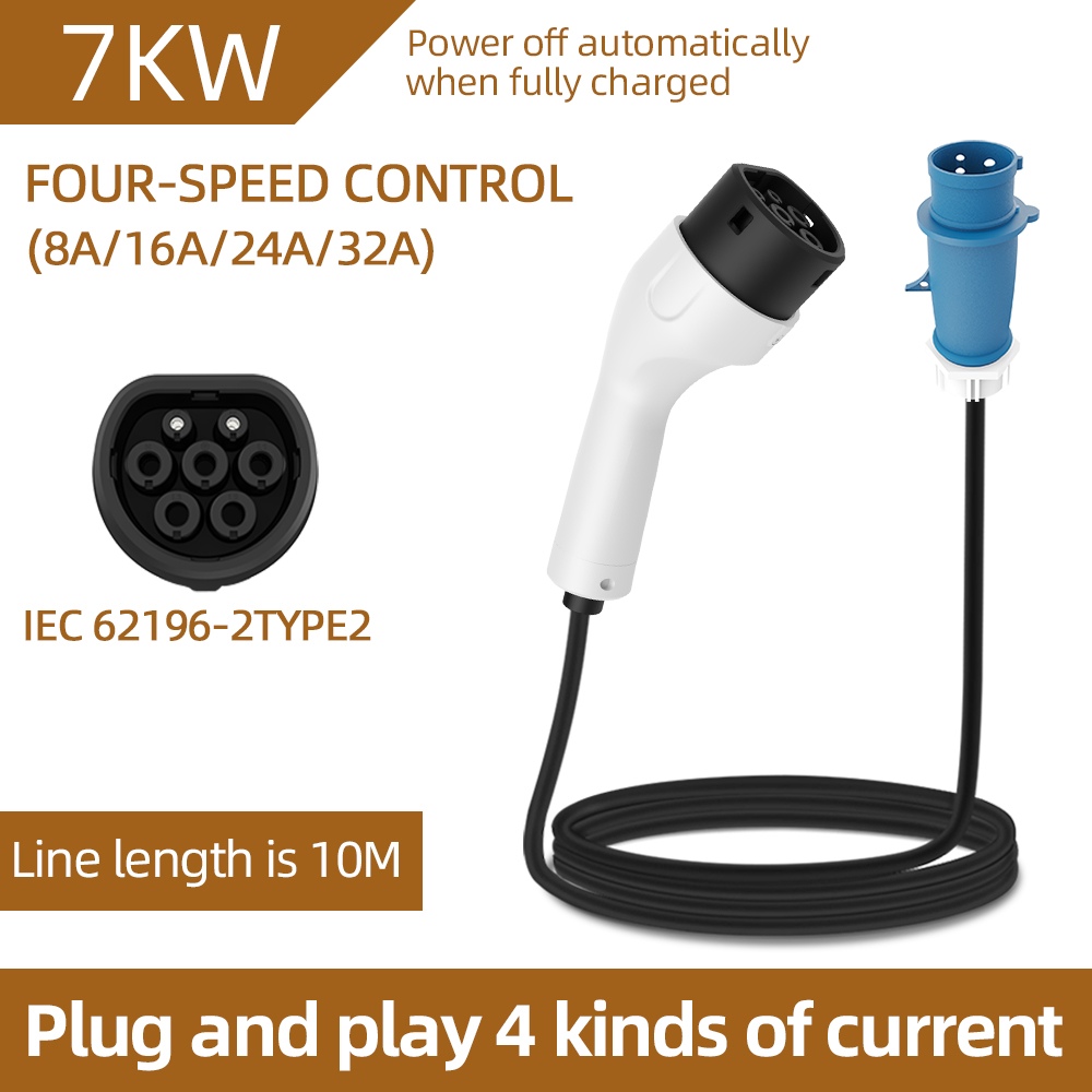 Ev Charger Adapter - Untuk Kendaraan Listrik 7KW 32A EV