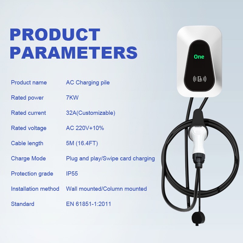 Pengisi Daya EV Tipe 2 7kW Sta - Home Ev Charger ulasan dan harga