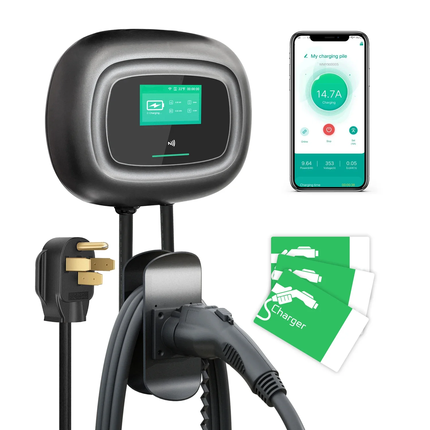 Pengisi Daya Mobil Listrik Din - Wallbox Ev ulasan dan harga